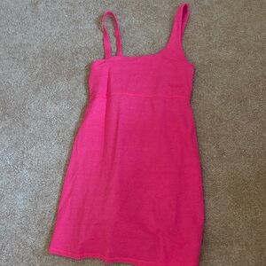 Aerie Bright Pink Athletic Dress